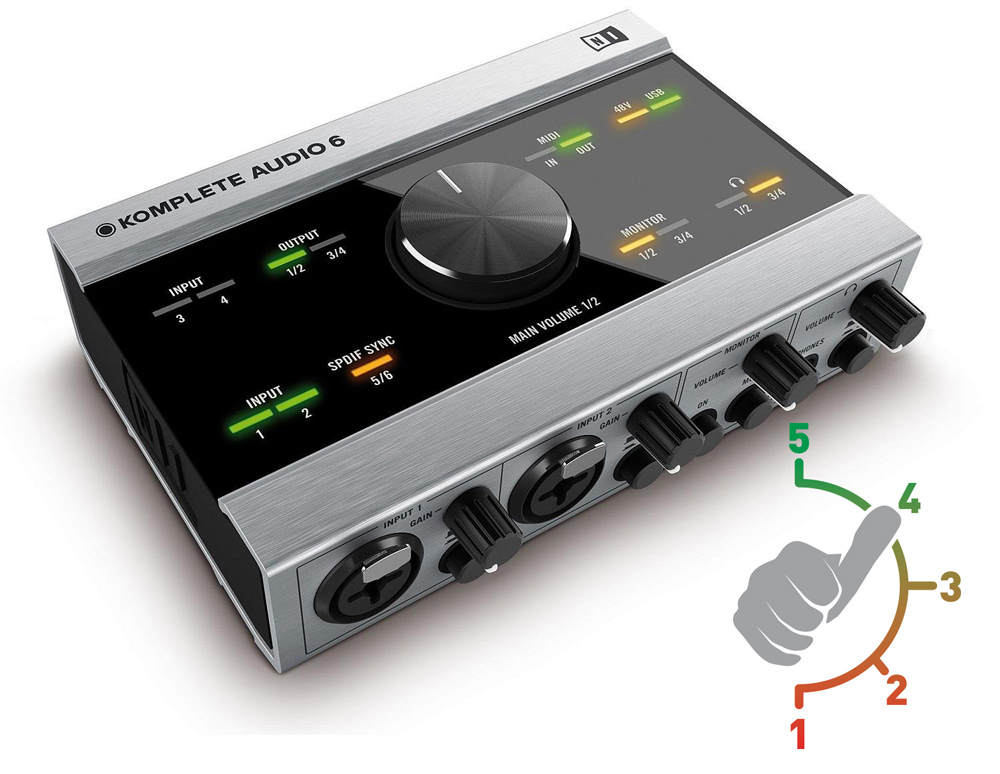 Native Instruments Komplete Audio 6 s 4