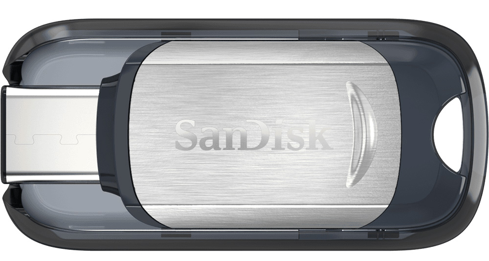 SanDisk Ultra USB Type C SDCZ450 center closed