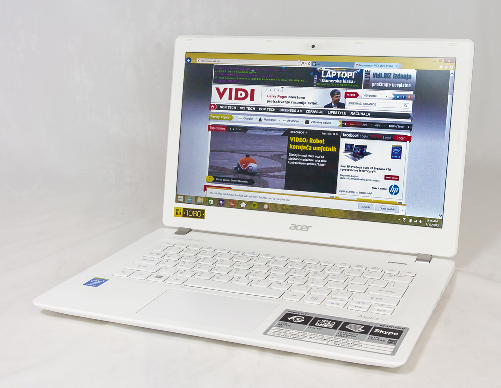 Acer Aspire V 13 3