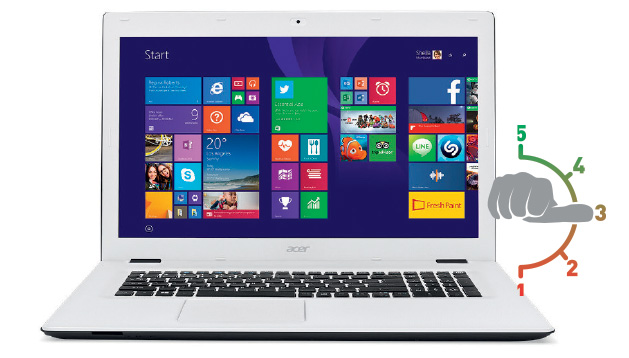 ACER Aspire E5 752G T134