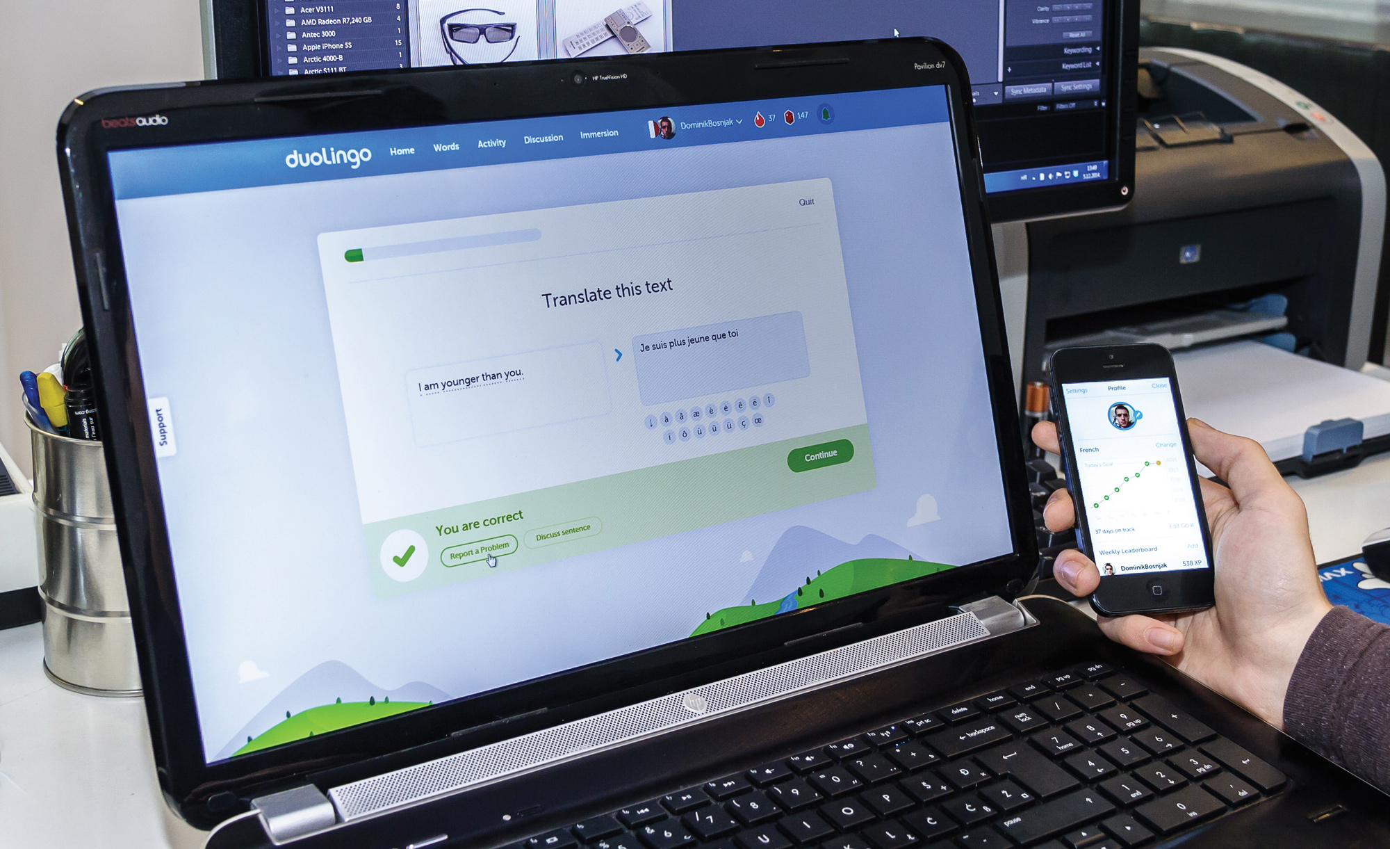 Softver za učenje jezika