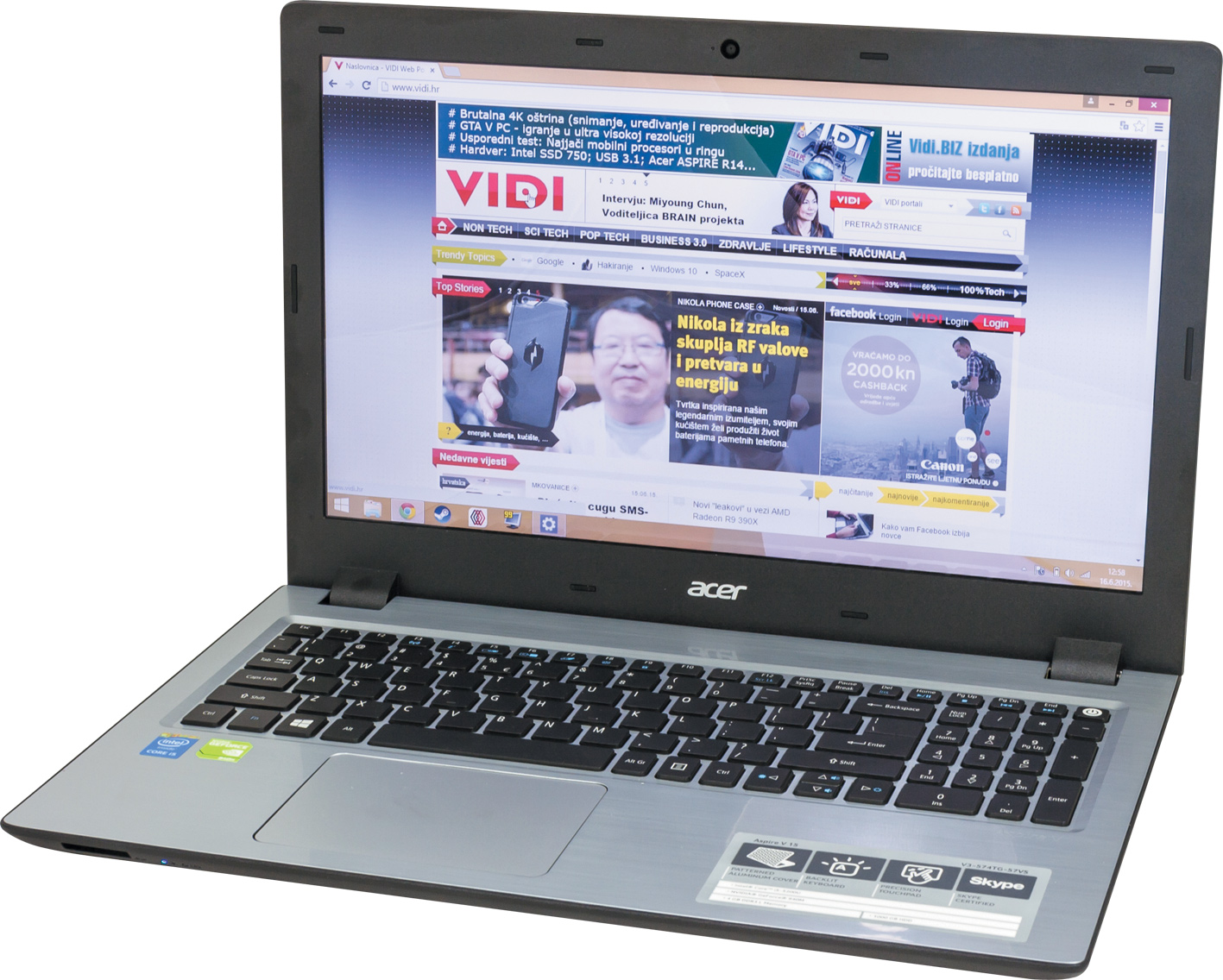 Acer Aspire V15 2