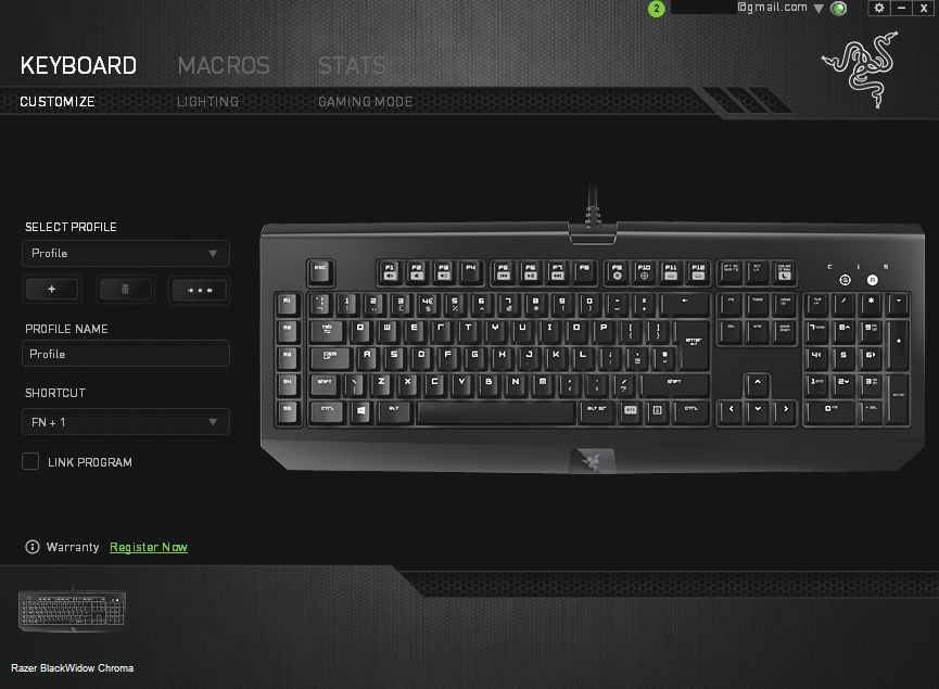 razer blackwiddow chroma software 2