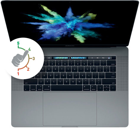 Macbook Pro fmt s markicom