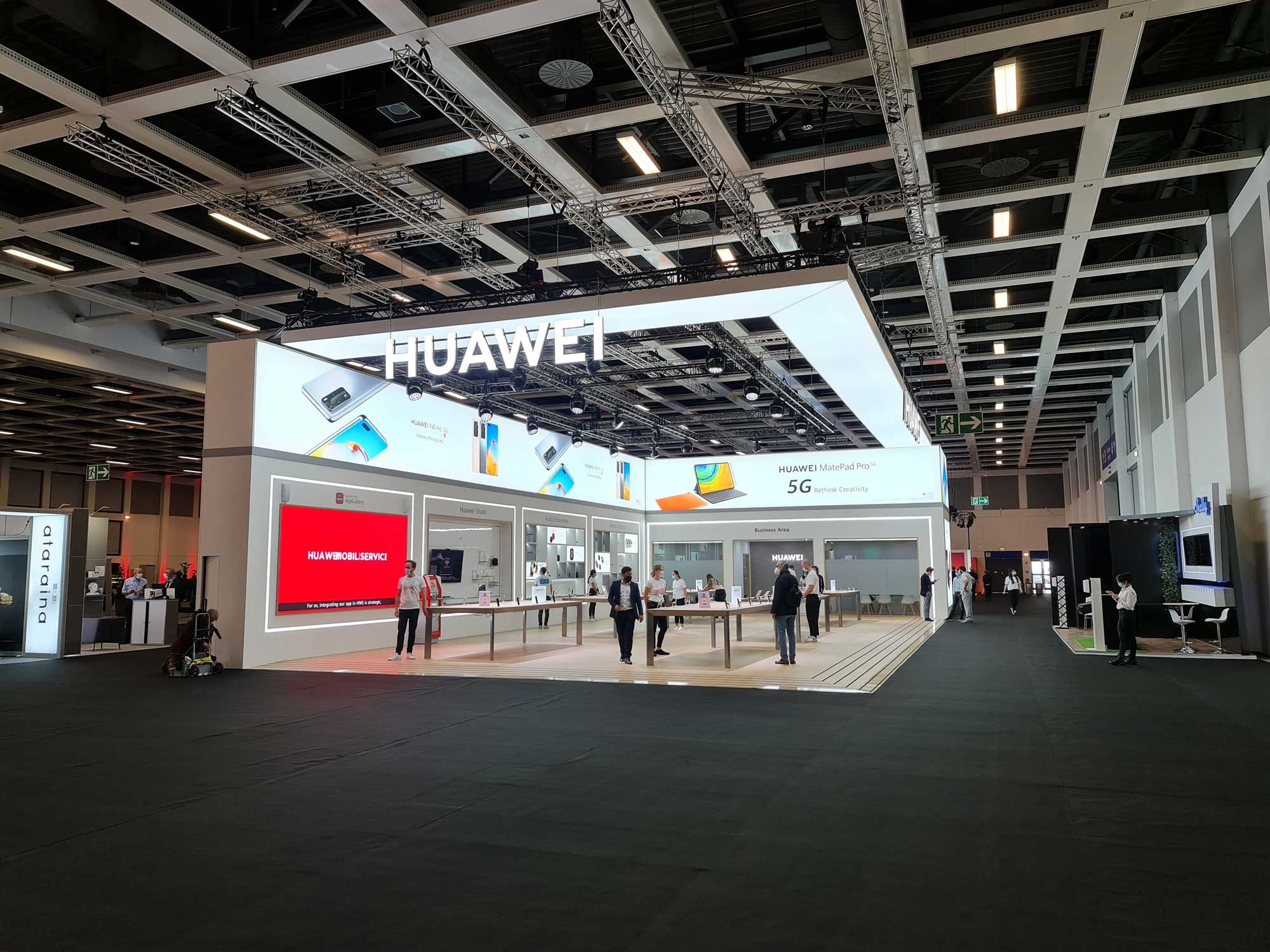 Huawei štand manja