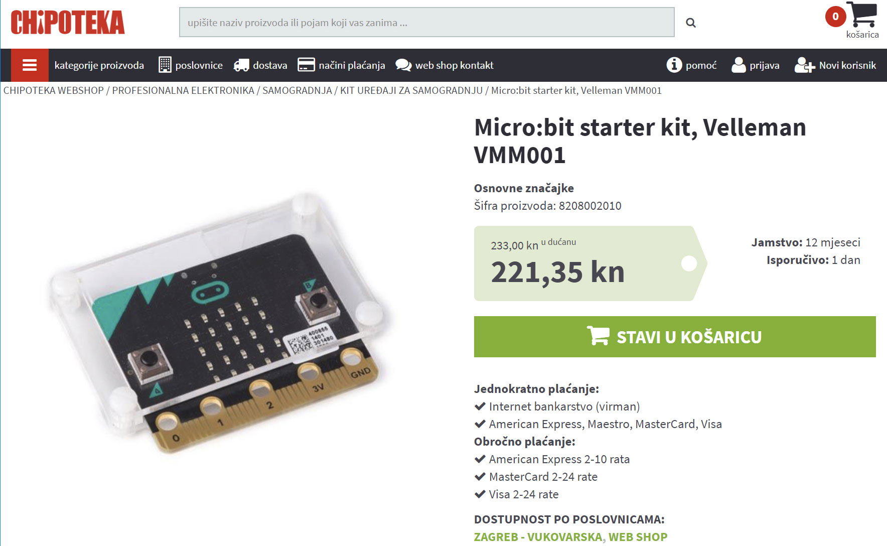 Micro BIT kupnja 4