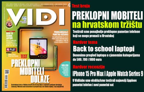 VIDI 331: Novi broj: Preklopni mobiteli i Back to School laptopi