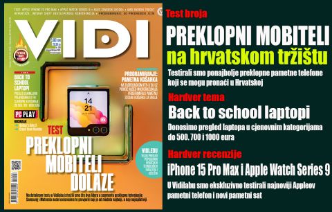 VIDI 331: Novi broj: Preklopni mobiteli i Back to School laptopi