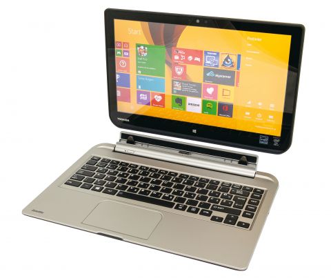 Dock U notebook načinu rada, primjetili smo da touchpad i tipkovnica nisu na razini ostalih Toshiba laptopa. Srećom, tu je kvalitetni toucscreen