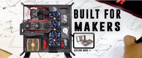 Thermaltake izdao web stranicu "3DMakers" za 3D printane dodatke za kućište