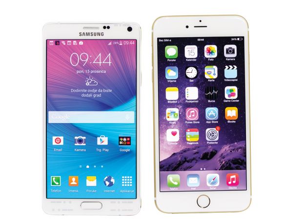 iPhone 6 Plus vs. Galaxy Note 4
