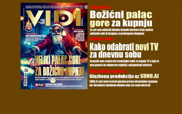 VIDI 357 donosi teme: Božićni palac za kupnju i odabir novog TV-a