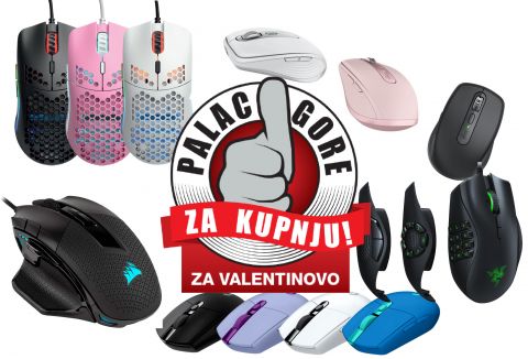 Palac gore za kupnju: Vrhunski miševi za upgrade periferije na Valentinovo