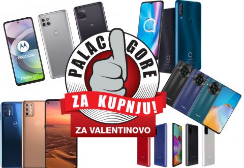 Palac gore za kupnju: Najbolja ponuda mobitela za poklon na Valentinovo