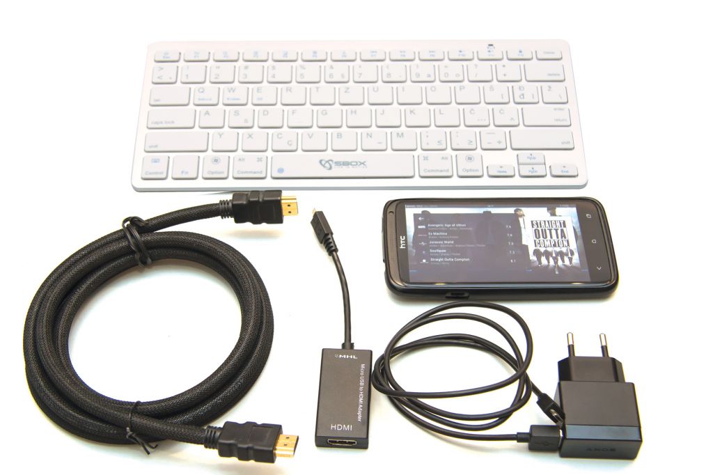 oživite ga Uz pomoć HDMI kabela, MHL adaptera i Bluetooth tipkovnice od nepotrebnog mobitela do sposobnog media centra