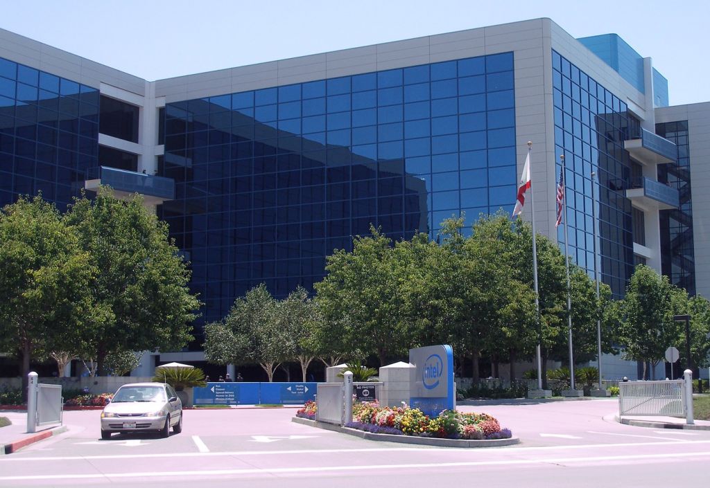 Intelovo sjedište u Santa Clari, Kalifornija