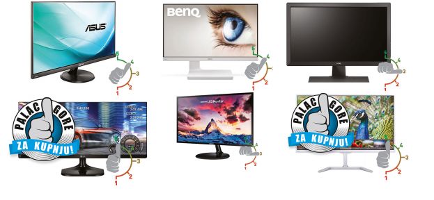 Back to school - Šest pristupačnih monitora za svjetliji povratak u klupe