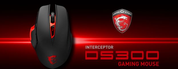 MSI-jev Interceptor DS300 gaming miš dolazi s LED DPI indikatorom
