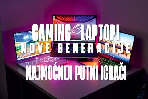 Gaming laptopi nove generacije