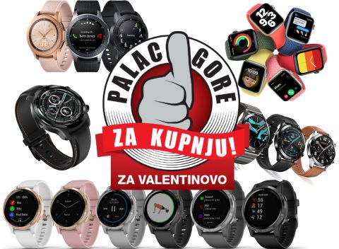 Palac gore za kupnju: Velik izbor najboljih pametnih satova za Valentinovo