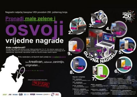 Pronađite i iskoristite male zelene za priču i osvojite vrijedne nagrade