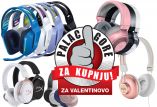 Palac gore za kupnju: Gaming i Audio slušalice za Valentinovo