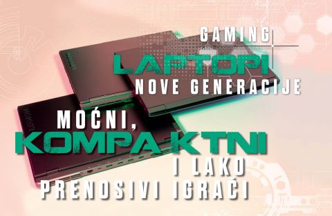 Test gaming laptopa nove generacije