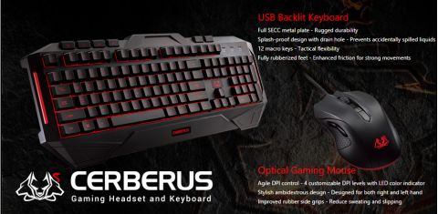 Asus najavio novu Cerberus gaming seriju periferija