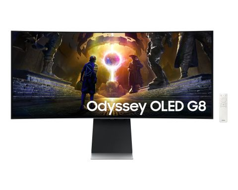 S 34 inča i 175 Hz Samsung Odyssey G8 G85SD je pri vrhu ponude ultraširokih QD-OLED modela proizvođača