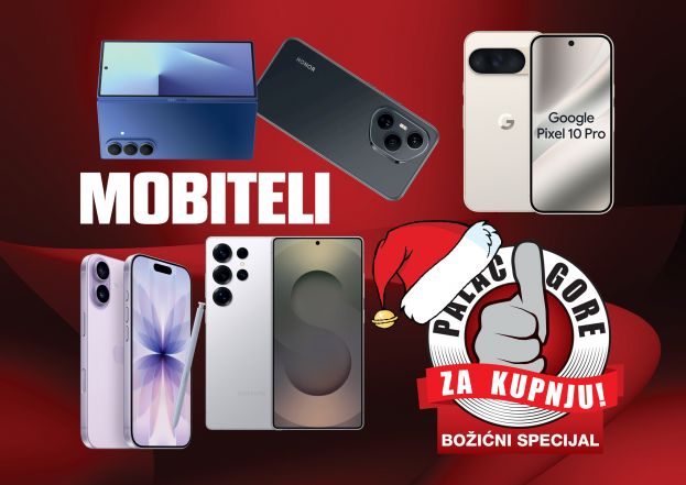 Božićni palac gore za kupnju: Mobiteli