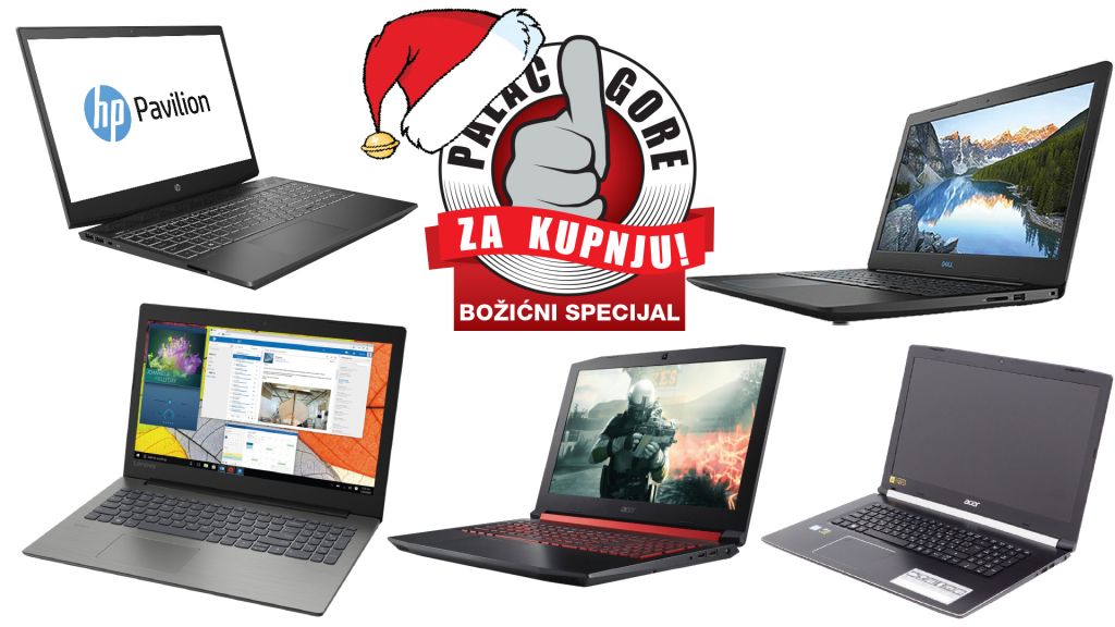 Najbolji laptopi do 6000 kuna ovog Božića