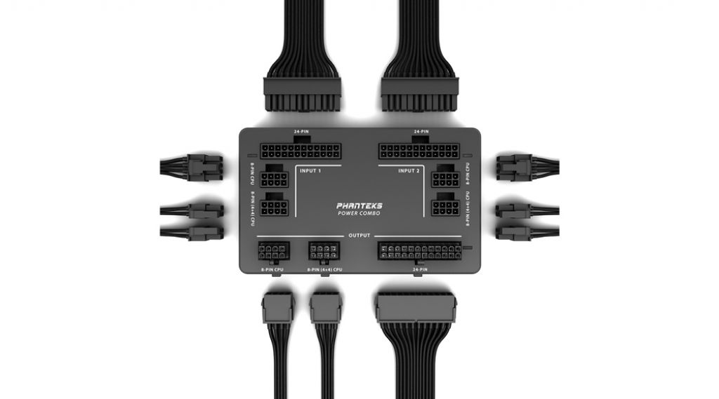 Phanteks najavio Power Combo dizajn napajanja kojim se omogućava dva PSU-a u računalu