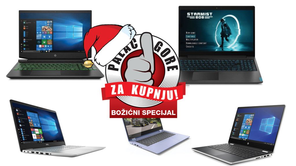 Božićni palac gore za kupnju: Najbolji laptopi do 6000 kuna - HP Pavilion x360 14-dh1038nm